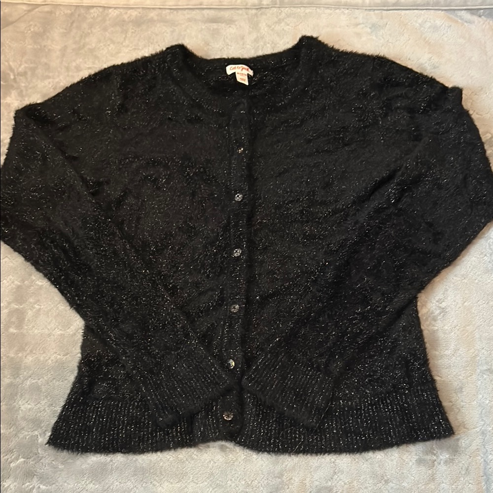 Sparkly, Black Sweater